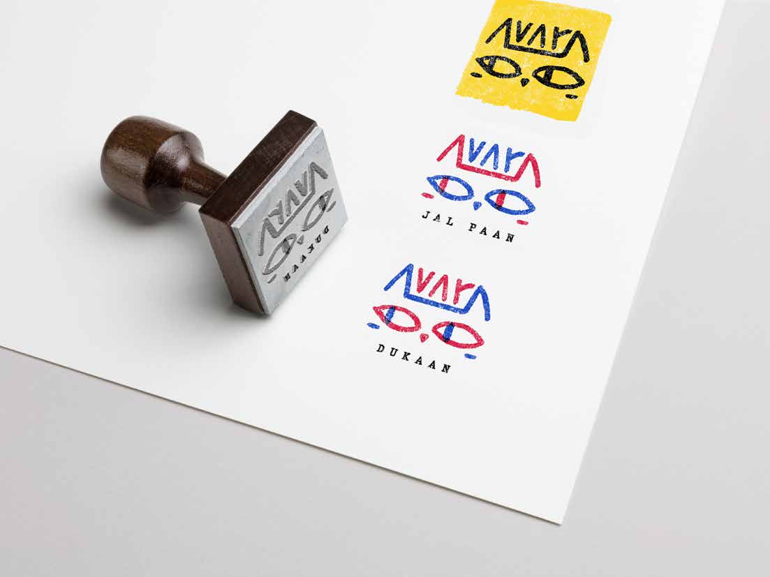 AVARA Jal-Paan stamp